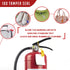 100 Pcs Plastic Tamper Seals, Fire Extinguisher Tags, Pull-Tite Security Retail Anti-Theft, 250mm Length, Red