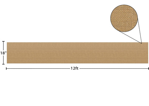 Fun Size Better Than Paper Bulletin Board Roll, Teacher Created Resources, 18" x 12', Burlap
