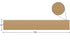Fun Size Better Than Paper Bulletin Board Roll, Teacher Created Resources, 18" x 12', Burlap