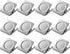 Magnetic Clips, 1.5 inch, 12 Pack Heavy Duty Magnet Metal Clips for Hanging, Strong for Whiteboard, Fridge