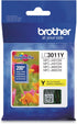 Brother Printer LC3011Y Single Pack Standard Cartridge Yield Up to 200 Pages LC3011