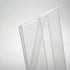 5x7 inch (2 pack) M&T Displays Clear Acrylic Photo Frame Picture Sign Holder Portrait Desktop Table Stand Desk Menu