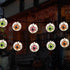 Halloween Eyeball Lantern String Lights, 8.5Ft LED Lights with 10 Novelty Eyeball Lanterns for Outdoor Decor
