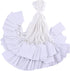 Brothersbox Price Tags with String Attached, 1000pcs White Marking Merchandise Hang Tags, 1.75 x 1.093 inch