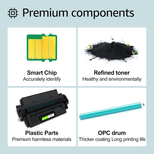 greencycle C4096A Laserjet Toner Cartridges Replacement for HP 96A Printers (1 Black)