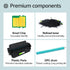 greencycle C4096A Laserjet Toner Cartridges Replacement for HP 96A Printers (1 Black)