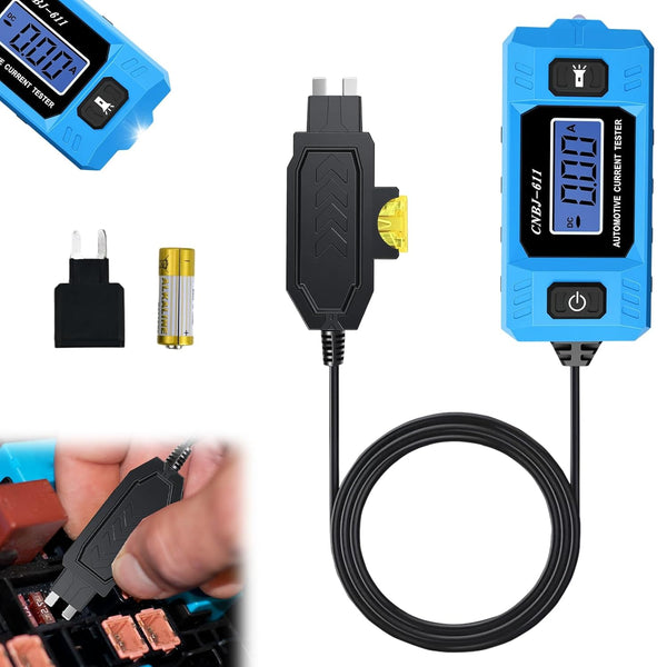 ZMJY Fuse & Relay Tester, 12V/24V Automotive Circuit Fault Probe Tester with High-Precision