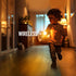 Dimmable Afyuol Battery Operated Wall Sconce CCT Wireless Reading Light, Rechargeable LED Wall Light with Magnet Ball
