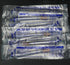 100 Pack 1ml 25Ga Plastic Syringe with Measurement for Scientific Labs, Disposable Individually Wrapped
