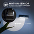 2-Pack, (ELI0989V) Home Zone Security Solar Step Lights - Motion Sensor LED Outdoor Deck and Step Lights with No Wiring