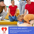50Pcs Holdly Disposable CPR Face Shield Adult Lung Bag, Compatible with Prestan Professional Adult Manikin, Ideal