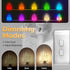 3-Pack 3D Dimmable DORESshop Castle Night Light, RGB Color Changing & Nightlights Plug into Wall, Auto Dusk to Dawn