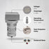 Digital LED Display Indicator Voltmeter and Ammeter, Multimeter Voltage AC50-500V, Current Meter 0-100A