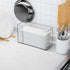 Countertop,11 Acrylic Clear Paper Towel Dispenser Long Multifold Paper Towel Dispenser and Napkin Dispenser