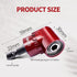 1/4 Inch 105 Degree Right Angle Driver Adapter, Hex Shank Power Screwdriver, Quick Change Magnetic Bit Socket