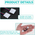 LED Light Strip Connectors 4-Pin 10mm Wide, 10-Pack Solderless Strip to Strip Jumper Extension Connector for DIY