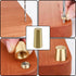 4PCS 1.18-Inch T Tulead Cutting Board Feet Brass Cutting Board Leg Feet Chopping Board Feet Height