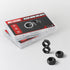MoyoCodi M6-1 (50 Pack) 304 18-8 Inch Hex Head Nuts, Black Oxide Stainless Steel Hexagon Nuts, Hex Drive, Standard