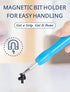 T6 T15 20Pcs Reset, Doorbell Screwdriver Replacement Kits, Double-Ended Torx Video Doorbell Camera Screwdriver