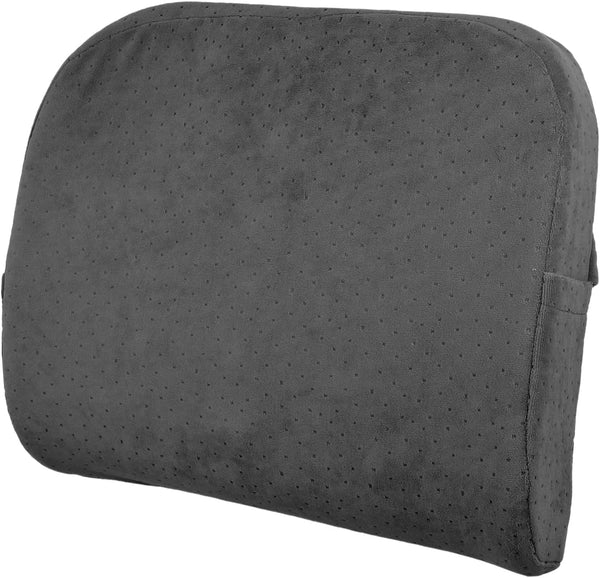 FUNNETOYU 1Pc Ergonomic Memory Foam Back Support Cushion for Car and Office Lightweight