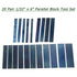 20 Pair Machinist Parallel Block Tool Set - 1/32 x 6, 0.0001 Parallelism, 1/2 to 1-11/16 Alloy Steel