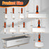 Set, 10Pcs Set, 14" Spackle THINKWORK Drywall Knife Drywall Tools Include Stainless Steel Putty Knife Taping Knives