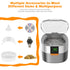 KECOOLKE Ultrasonic Jewelry Cleaner, 750ml Sonic Cleaner with Digital Timer for Eyeglasses, Rings, Coins, Silver,