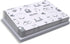 Set 24 Pack 4.75 3.5 Inch, Baby Card with Envelopes, - x Blank Inside, Hand-Illustrated, Modern Toile Design - Perfect