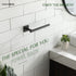 KOKOSIRI Bathroom Towel Bar Hand Towel Holders, Wall Mount Stainless Steel Paper Holder for Kitchen Cabinet, Oil Rubbed