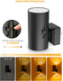 Dimmable 0-100LM, 2 Pack L LOHAS LED Night Light, Amber Nightlight, Night Light, Light Sensor, Yellow Nightlight, Sleep