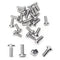 MroMax M8 x 20mm Machine Screws, Pan Phillips Cross Head Screw, 304 Stainless Steel Fasteners Bolts, 20Pcs