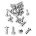 MroMax M8 x 20mm Machine Screws, Pan Phillips Cross Head Screw, 304 Stainless Steel Fasteners Bolts, 20Pcs
