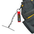 MELOTOUGH 2 PCS Tape Thong for Tool Belt - Electricians Tape Strap Holder with Keyring
