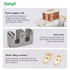 HVAC Contactor: 120VAC Control for Compressor and Fan Motor, Safe and Energy-saving (2Pole_30Amp)