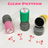 Play as Pro 3 Pack Martini Stamp,Self Inking Rubber Hand Stamp, Martini Glass Drink Stamp for Parties, Bars, Nightclubs