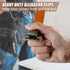 KUNN Heavy Duty Leather Glove Clips, Work Glove Holders, Bronze Clip for Construction