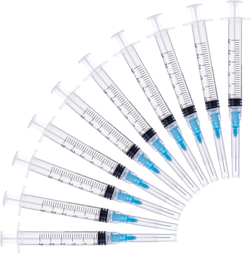 3ml disposable Syringes with 23Ga 1Inch Needle for Industrial and Laboratory, Individually