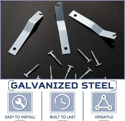 Lanties 103 Set 100 3 Pcs T-Screw Wrench Include T-Head Screw and Security Hardened Security Picture Hanger Wrenches