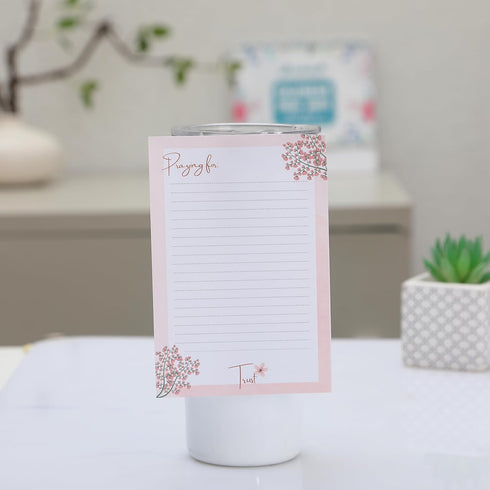 Mr. Pen Lined Sticky Notes, 4x6, 6 Pads, Floral Sticky Note, Aesthetic Self-Stick Note Pads