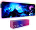 Gerlos RGB Large Gaming Mouse Pad, Extended Soft LED Mouse Pad, Non-Slip Rubber Base, Water Resistant Keyboard Pad,