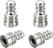 PATIKIL 1" Tall Iron Lamp Finials Cap Knob, 4Pcs Lamp Screw Holder