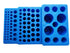 Multifunctional Test Tube Rack, Vial Rack for 0.2ml-50ml Test Tubes, Trapezoidal Design