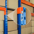 Zonon 100 Pcs Teardrop Pallet Rack Safety Clip, Warehouse Storage Pallet Racking Beam Safety Clip Connector for Shelf