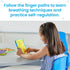 hand2mind Mindful Maze Boards, Tactile Sensory Toys for Toddlers, Calm Down Corner Supplies, Mindfulness for Kids