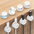 aceyoon 8 Pack Magnetic Cable Clips Cord Holder, Desk Cable Management [1s
