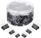TecUnite 150 Pcs Binder Clips, Assorted Sizes, Large, Medium, Small, Office Supplies
