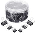 TecUnite 150 Pcs Binder Clips, Assorted Sizes, Large, Medium, Small, Office Supplies