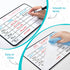 Magnetic Dry Erase Board for Fridge, Double-Sided 8"x12" Calendar To Do List Planner with 4 Markers