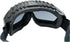 1 Global Vision Eyewear Ballistech Safety Glasses with Matte Black Frames and Clear Anti-Fog Lenses