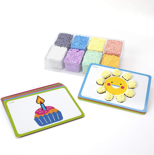 Counting Set, Set, 3+ Educational Insights Playfoam Shape & Learn Flash Card Fidget, Sensory Toys, Preschool